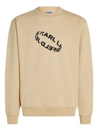 Karl Lagerfeld logo-print sweatshirt - Neutrals