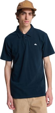 Quiksilver Poloshirt QUIKSILVER MW PIQUE POLO, Herren, Gr. XXL, blau (schwarz navy), Obermaterial: 100% Baumwolle, Shirts Poloshirt