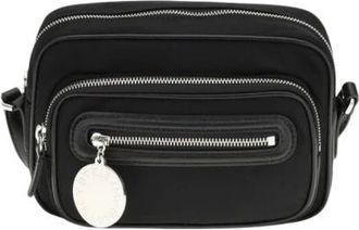 Stella McCartney Mochila de Poliamida con M&uacute;ltiples Compartimentos - Bags - Mujer - Negro - ONE SIZE