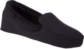 Isotoner Ivy Velour Slipper in Black at Nordstrom Rack, Size X-Large