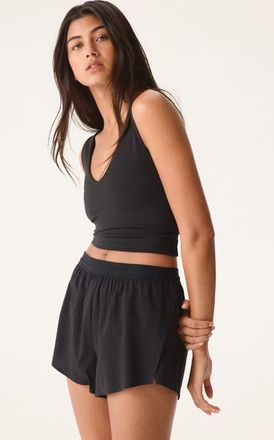 H&M Integral-bra Sports Top With Sculptmove in Black at Nordstrom, Size X-Small