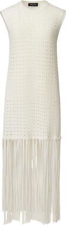 Fabiana Filippi Top con frange - Toni neutri