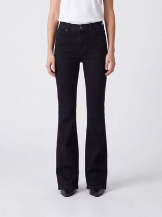 7 For All Mankind Jeans slim bootcut a vita alta in denim stretch