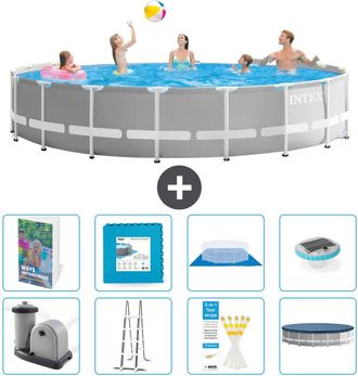 Intex Piscina Prism Frame Redonda - 549x122 Cm - 9-piezas S674
