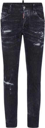 Dsquared2 Skater Jeans - Heren - Slim Fit Jeans - Zwart - XS - Katoen - Jeans