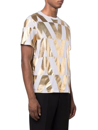 Valentino Logo Print Cotton T-Shirt - White