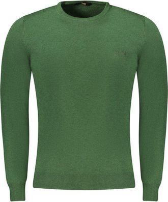 Cavalli Verde Viscose Men Mens Sweater