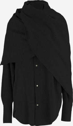 Darkpark Wool Shirt With Matching Shawl