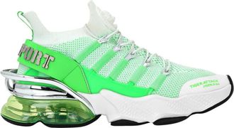 Plein Sport Tiger Attack Gen. X.04 - unisex - Hardloopschoenen - Groen - 48 EU - Polyester - Fitness