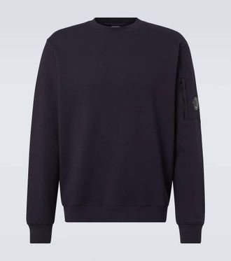 【送料&関税込】C.P. Company Compact Lens Pullover C.P. Company Lens-detail Sweater | White | FARFETCH