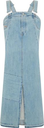 Diesel Denim Jumpsuit - Dames - Korte kleedjes - Blauw - XS - Denim - Kleedjes