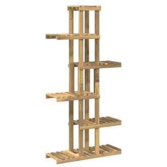 vidaXL Soporte De Plantas Blanco 68 X 23,5 X 140 Cm Vidaxl