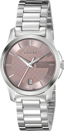 Gucci Accessoires, Dames, Grijs, ONE Size, Ya 126524 Horloge