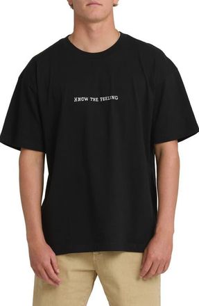 Billabong Timeline OG Fit Cotton Graphic T-Shirt in Black at Nordstrom, Size Medium