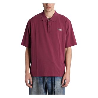 Acne Studios Polo Shirts, male, Brown, Size: L Fn-Mn-Tshi000689