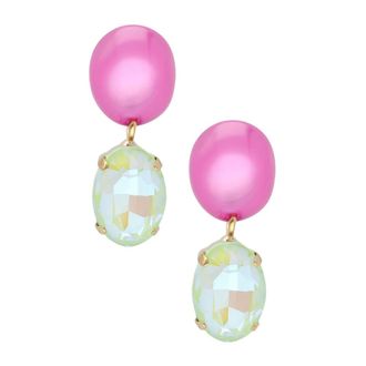 Lott. Gioielli Lott. Gioielli, Accessoires, Dames, Veelkleurig, ONE Size, Oval Strass Pendant M