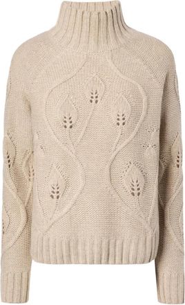 Saint Barth Alais Turtleneck Sweater - Dames - Coltruien - Beige - S - Wol - Truien & Vesten