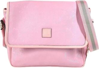 Gucci Pre-owned Cross Body Bags, female, Pink, Size: ONE SIZE Pre-owned Vintage Cross Body Bag