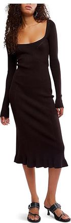 Free People Allister Sweater Dress Womens Dress Delicioso : LG (Womens 12-14), Lyocell/Polyamide/Viscose