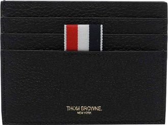 Thom Browne Logo single card holder