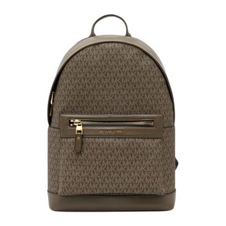 Michael Kors Jet Set Signature Logo Rugzak - Heren - Tassen - Groen - Maat: ONE Size Zijde