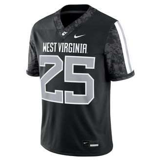 Nike West Virginia Mens Nike Mens Dri-FIT College Game Jersey in Black | NC2F0DHHWVN-VF6