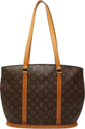 Louis Vuitton Brown Pvc Leather Tote Bag (Pre-Owned)