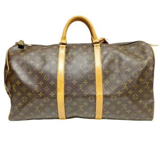 Louis Vuitton Pre-owned Boston Bag - unisex - Louis Vuitton Vintage - Vintage Weekend Bags - Brown - ONE SIZE - Pre-owned