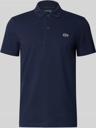 Lacoste Regular Fit Poloshirt aus Baumwoll-Mix in Dunkelblau, Gr&ouml;&szlig;e XXXL