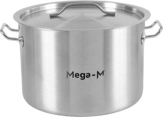 OEM Olla Mediana Para Catering Con Tapa Mega-m Standard 17 L, Di&aacute;metro 32 Cm X Altura 22 Cm N