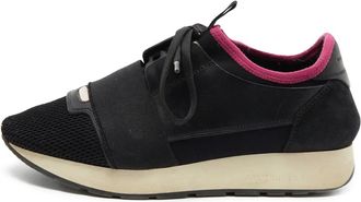 Balenciaga leather sneakers - Black