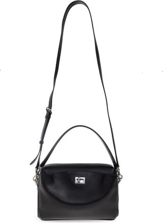 Balenciaga Tassen, Heren, Zwart, ONE Size, Leer, Rodeo Schoudertas
