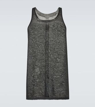 Rick Owens Cashmere tank top