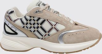 Burberry Sneakers low top Eclipse in suede e tessuto con motivo check