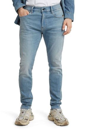 G-Star Revend Skinny Jeans in Light Indigo Aged at Nordstrom, Size 28 X 30