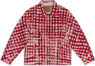 Denim Tears Red Kiss My Grits Picnic Type-2 Jacket