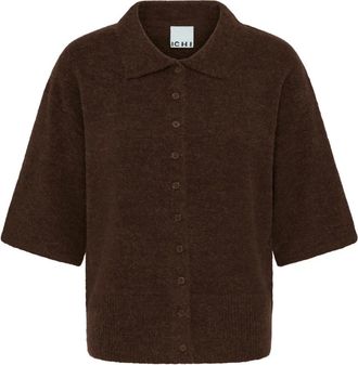 Ichi Cardigan - - Knitwear - Donna - Marrone - M