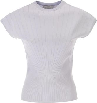 Sportmax Spxsamba T-shirt - Dames - T-shirts - Blauw - M - Tops