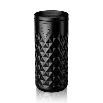 Viski Paragon Stainless Steel Highball Tumbler in Obsidian at Nordstrom