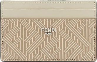 Fendi Portacarte Shadow - Toni neutri
