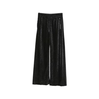 Gucci Jersey Top met Iridescent Effect - Dames - Broeken - Zwart - Maat: S Jersey