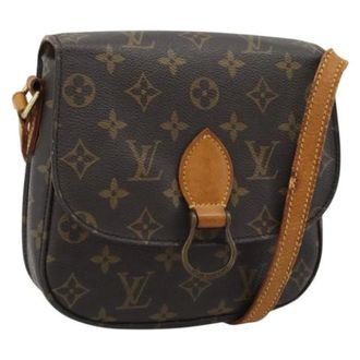 Louis Vuitton Pre-owned Monogram Canvas Shoulder Bag - Dames - Pre-owned - Bruin - Maat: ONE Size Leer