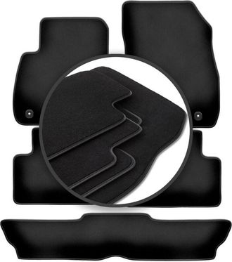 OEM Alfombrillas Premium Para Opel Zafira C 7 Plazas (2012-2019)