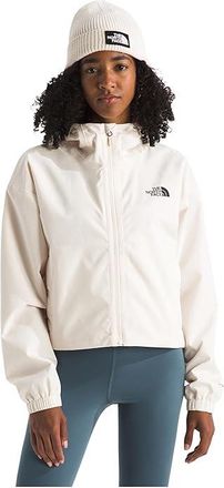 The North Face Quest Mono Cropped Jacket Womens Jacket White Dune : 2XL, Polyester