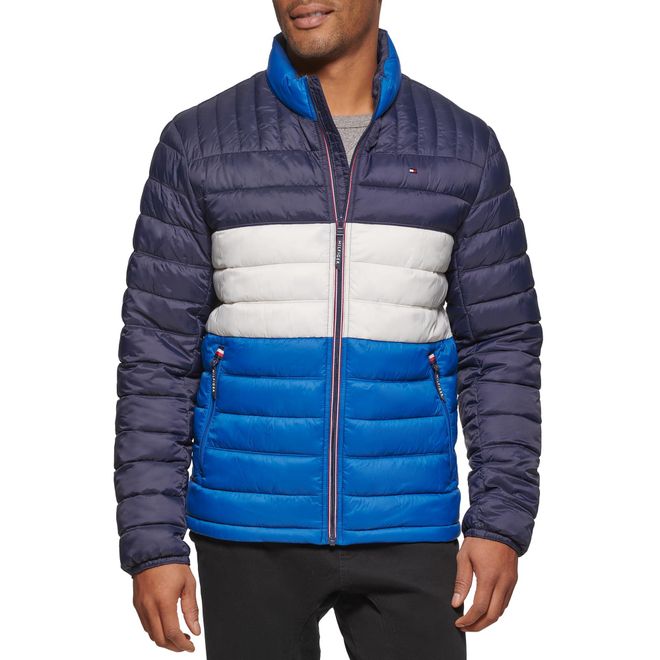 Tommy Hilfiger Herren Ultra Loft leichte verstaubare Pufferjacke