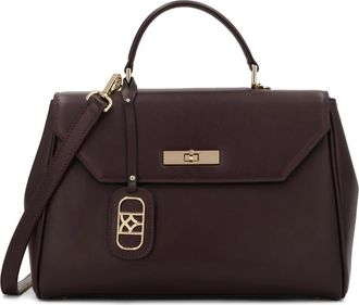 Kazar Inez Handtas - Dames - Handtassen - Bruin - ONE Size - Leer - Tassen