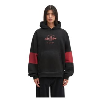 Willy Chavarria Casa De Chavarria Hoodie - Sweatshirts & Hoodies - Hombre - Negro - M