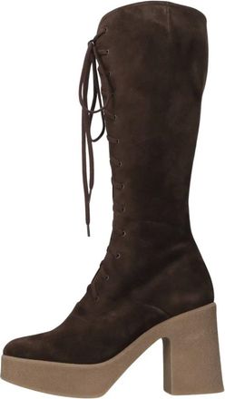 Chie Mihara Botas Altas Letonia - Shoes - Mujer - Marr&oacute;n - 37 EU