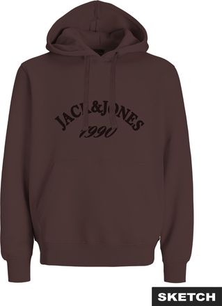 Jack & Jones JORBLEECKER BRANDING SWEAT HOOD BF