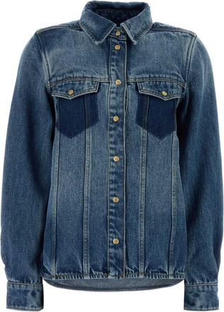 Ganni Denim Regular Solid Shirt